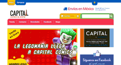 Desktop Screenshot of capitalcomics.net